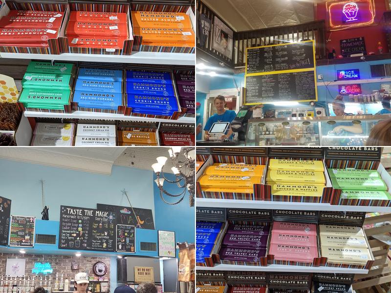 The Magic Scoop General Store Menu