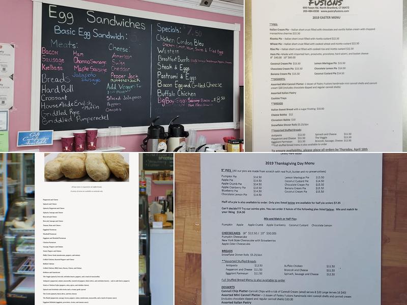 Pastry Fusions LLC Menu