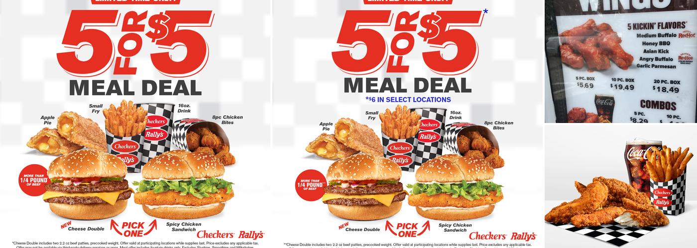 Checkers Menu