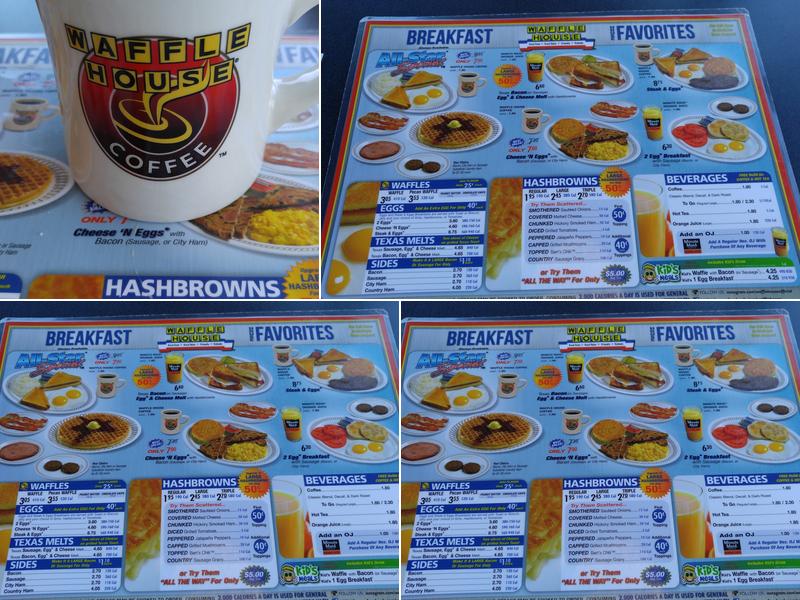Waffle House Menu