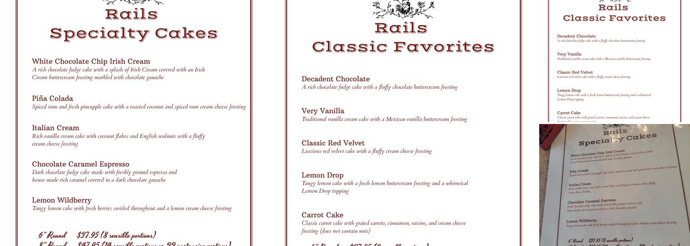 The Sweeter Side of Rails Menu