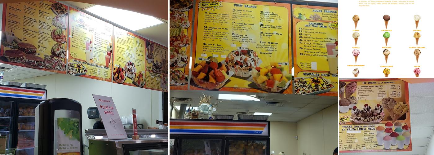 El Kiosko Menu