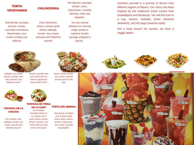 El Kiosko Menu
