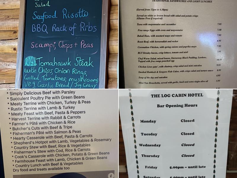 Kaoglen Restaurant and Bar Menu