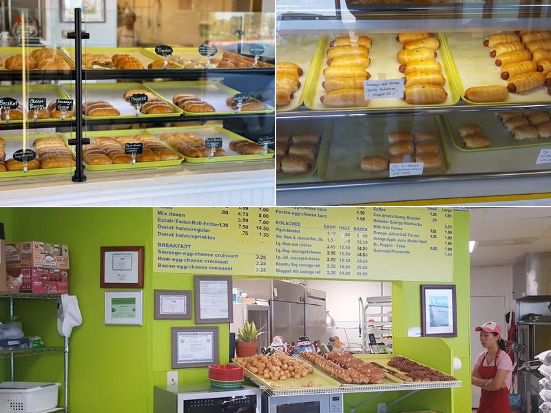 Snowflake Donuts Menu