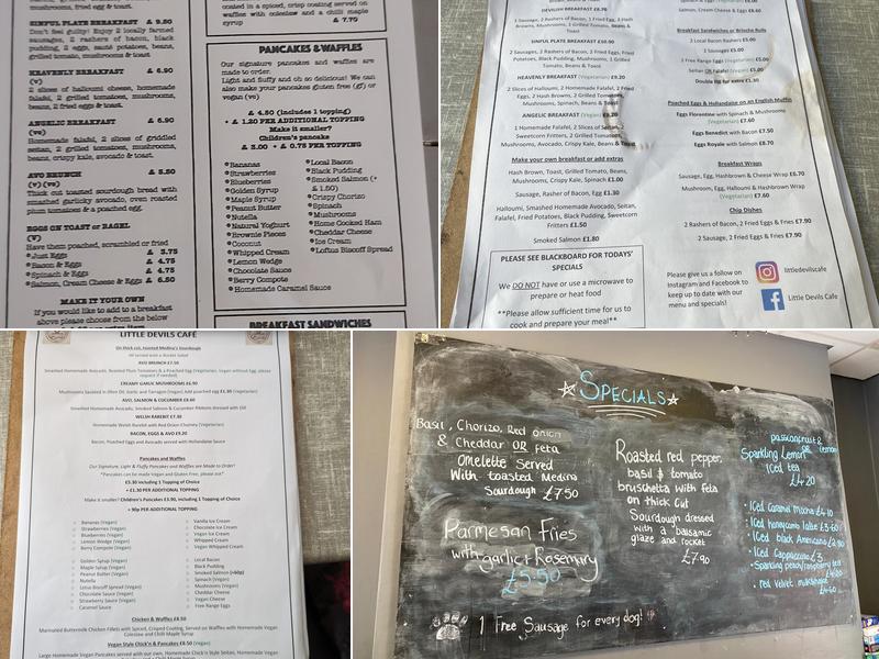 Little Devil's Café Menu