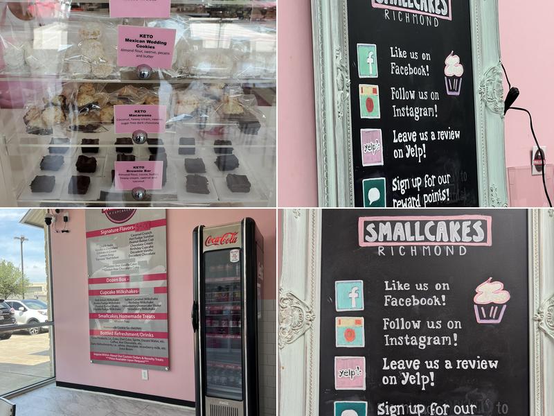 SmallCakes Richmond Texas Menu