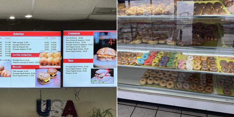 Leopard Donuts Menu