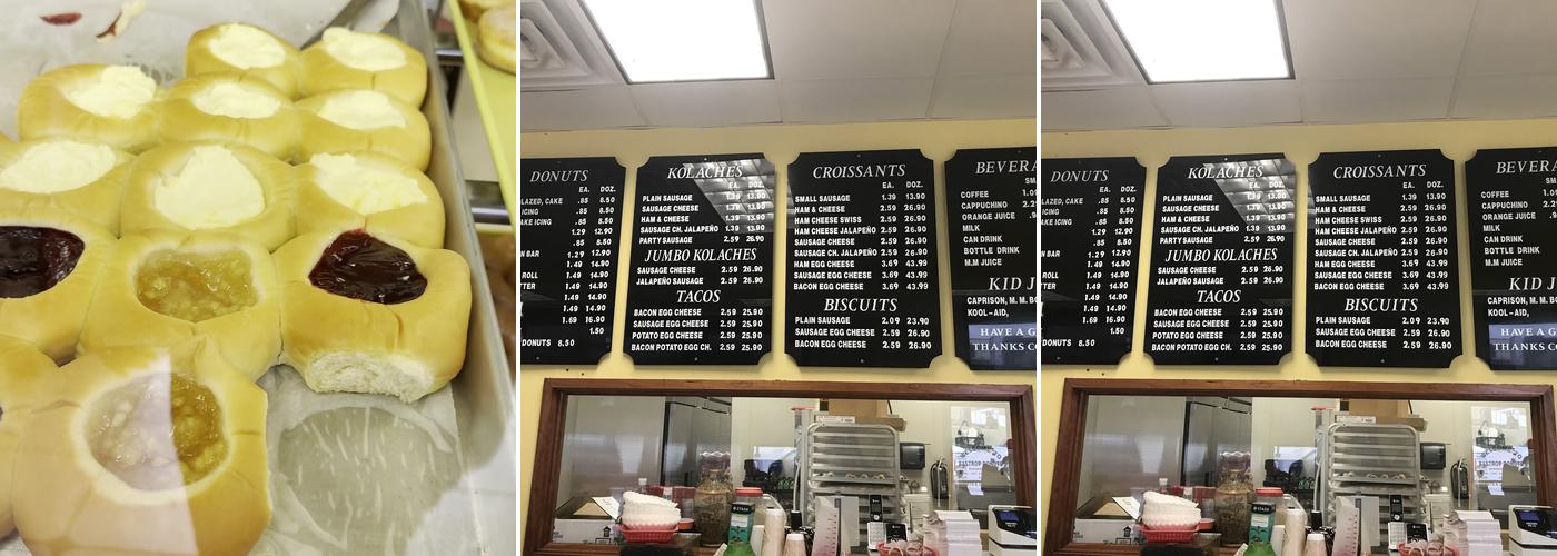 Bastrop Donuts 95 Menu