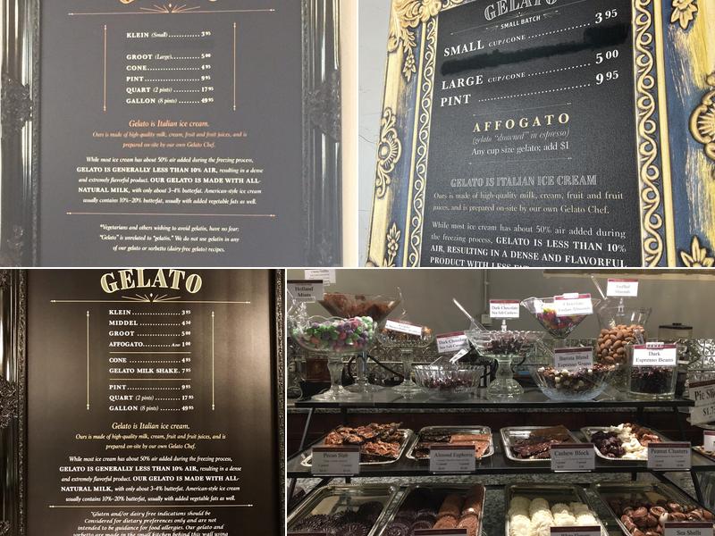 Chocolaterie Stam Menu