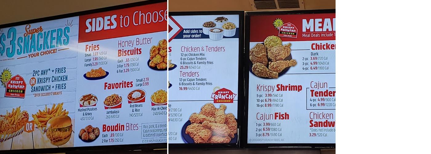 Sanchez Bakery Menu