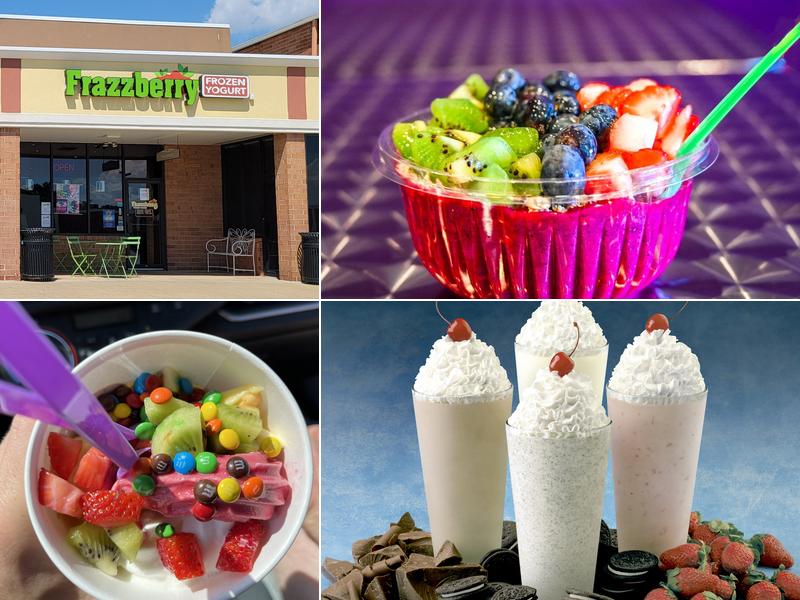 Frazzberry Frozen Yogurt