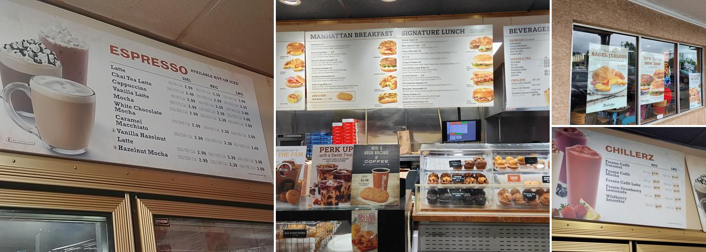 Manhattan Bagel Menu