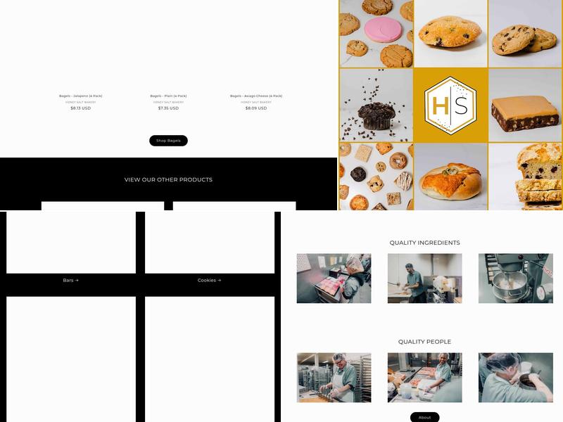 Honey Salt Bakery Menu