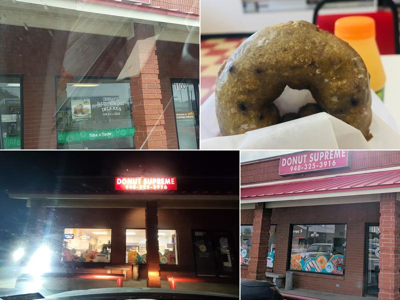Donut Supreme 1100 SE 1st St, Mineral Wells