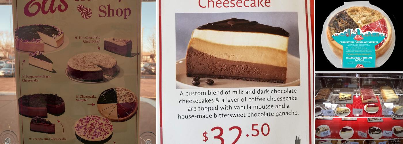 Eli's Cheesecake Company Menu