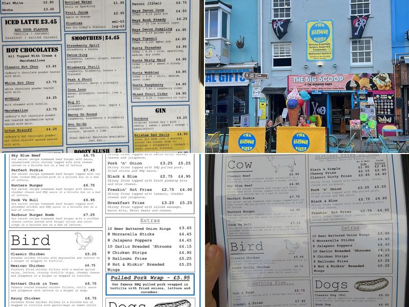 The Harbour Diner Menu