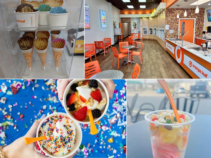 Orange Leaf Frozen Yogurt