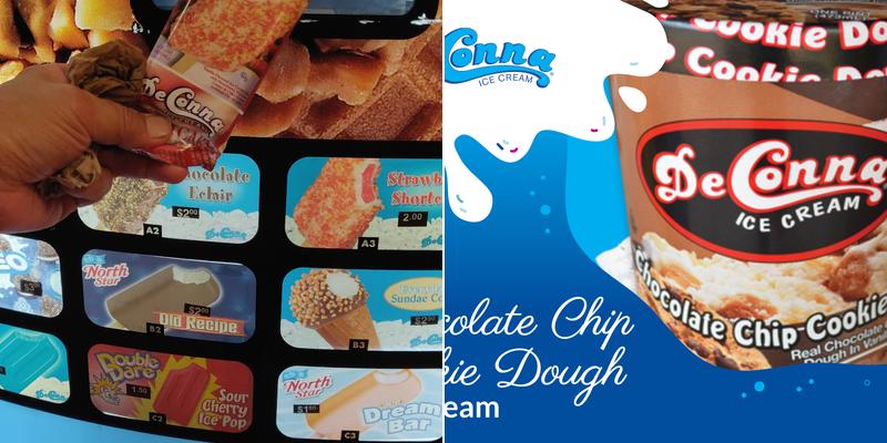 DeConna Ice Cream Menu