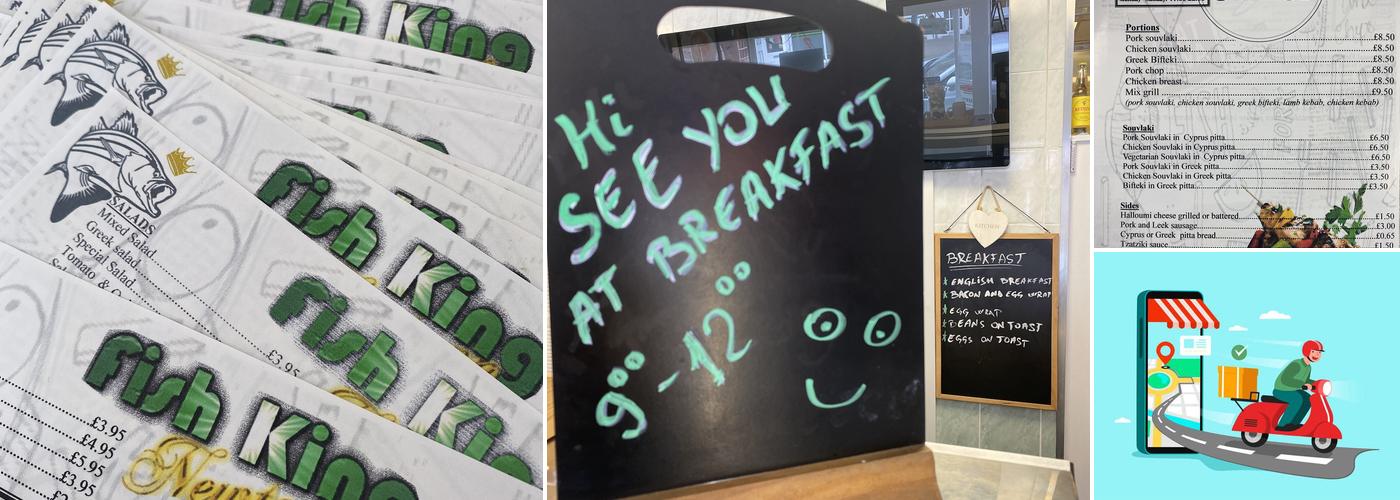 Fish King Newtown Menu