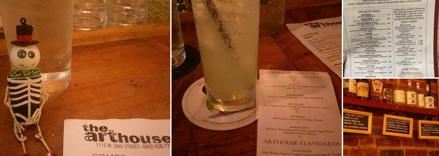 Arthouse Menu