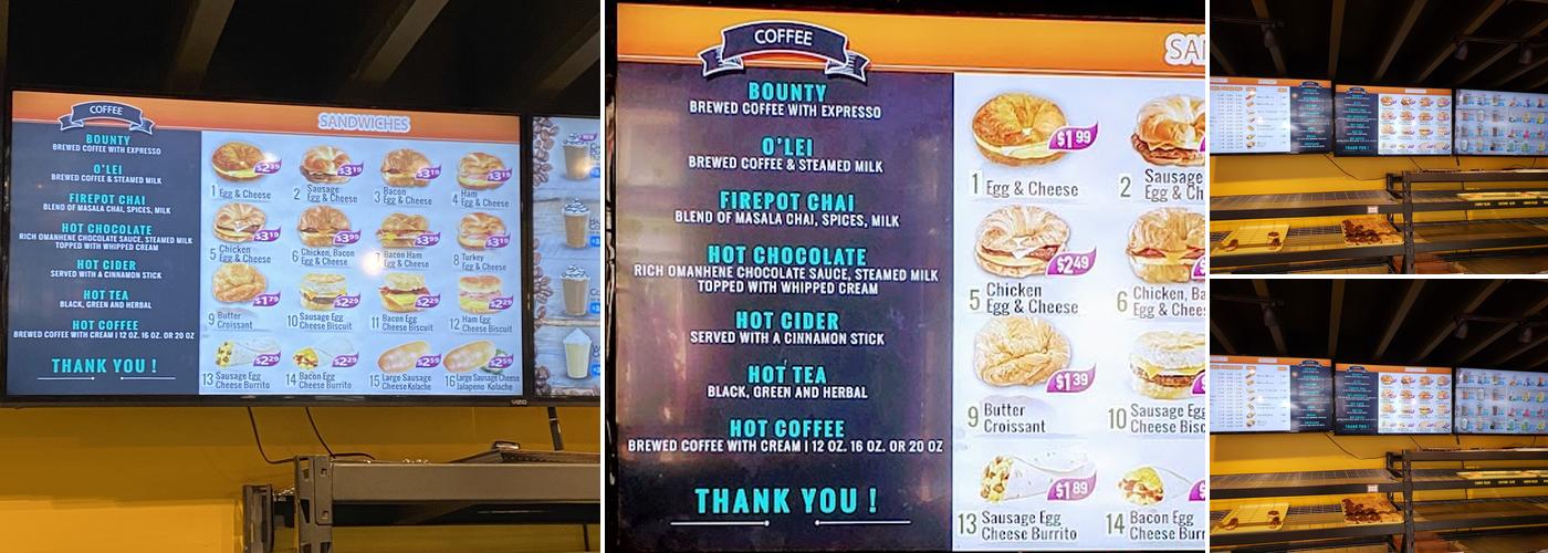 Murray Donuts Menu