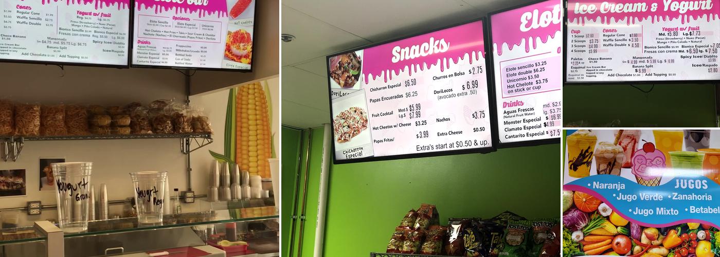 La Michoacana Especial Menu