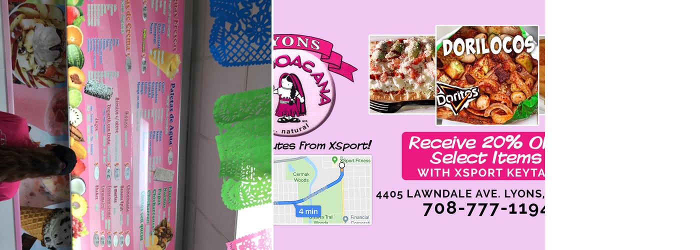 La Michoacana Lyons Menu