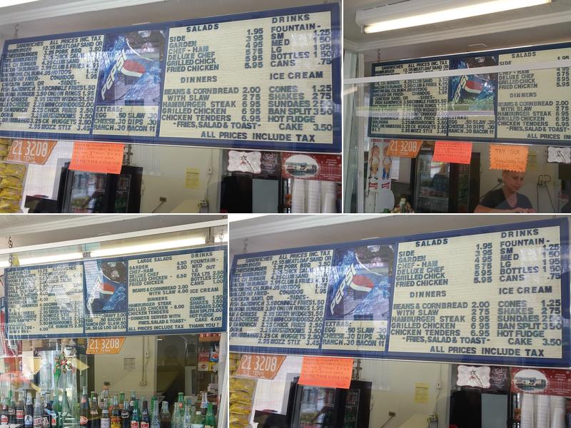 Sycamore Drive-In Menu