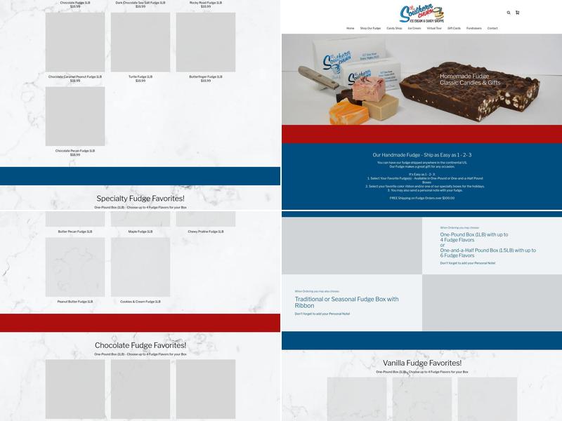 The Southern Churn Menu