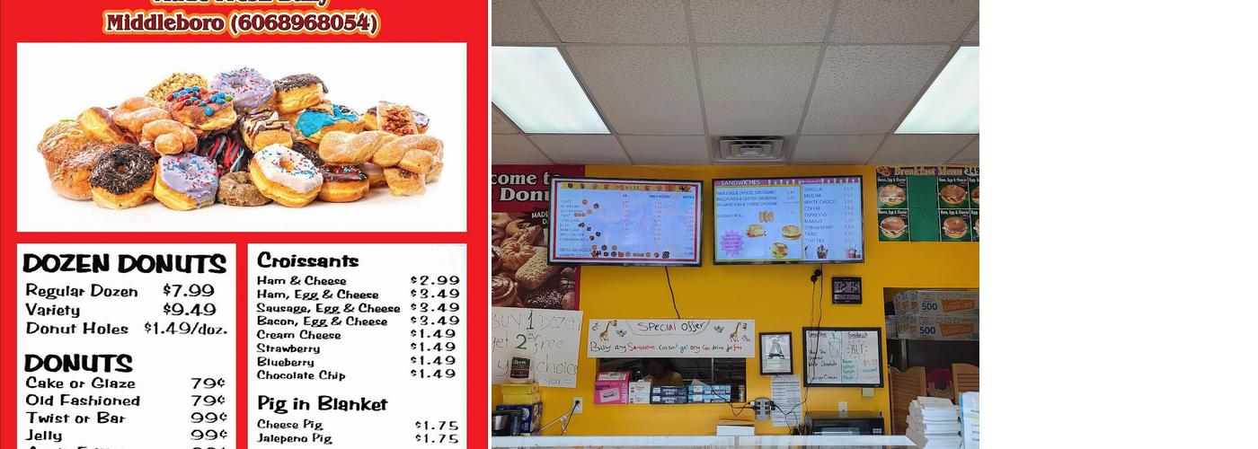 King Donuts 2 Menu