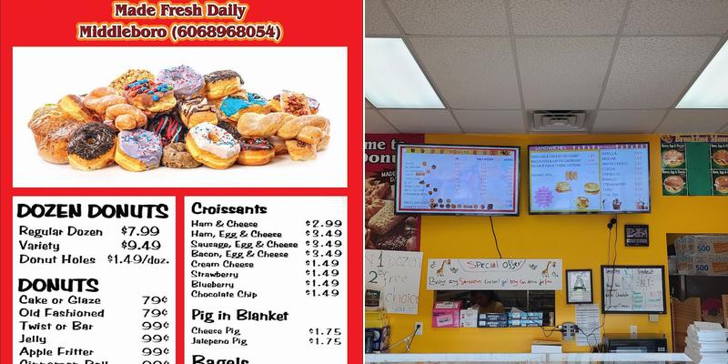 King Donuts 2 Menu