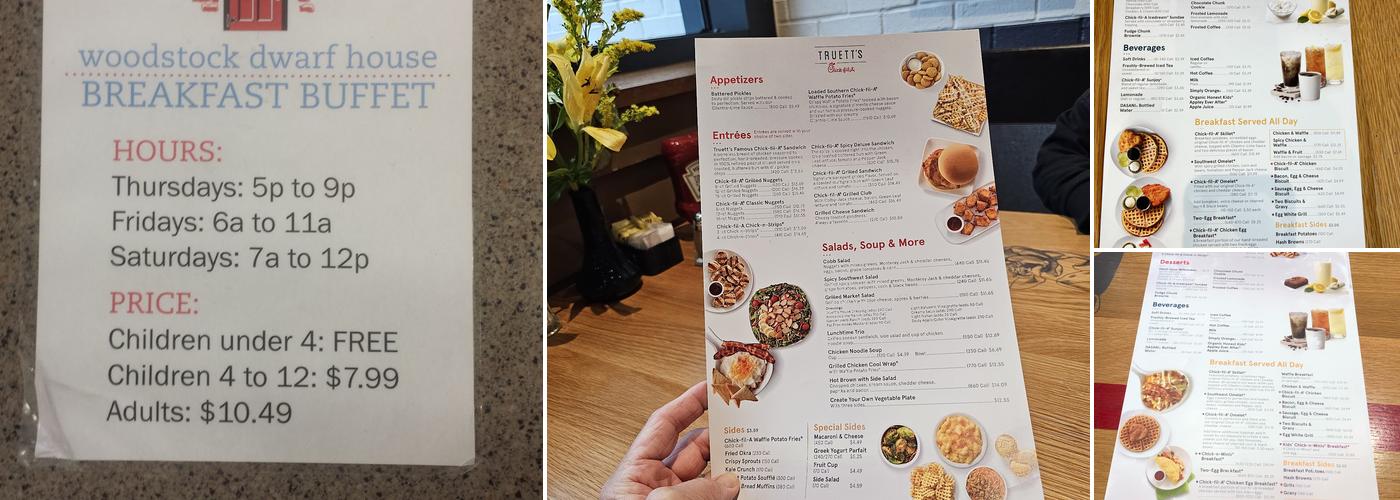 Chick-fil-A Menu