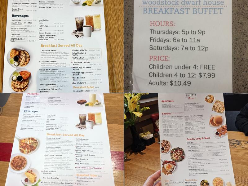 Chick-fil-A Menu