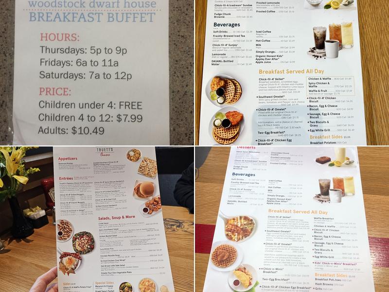Chick-fil-A Menu