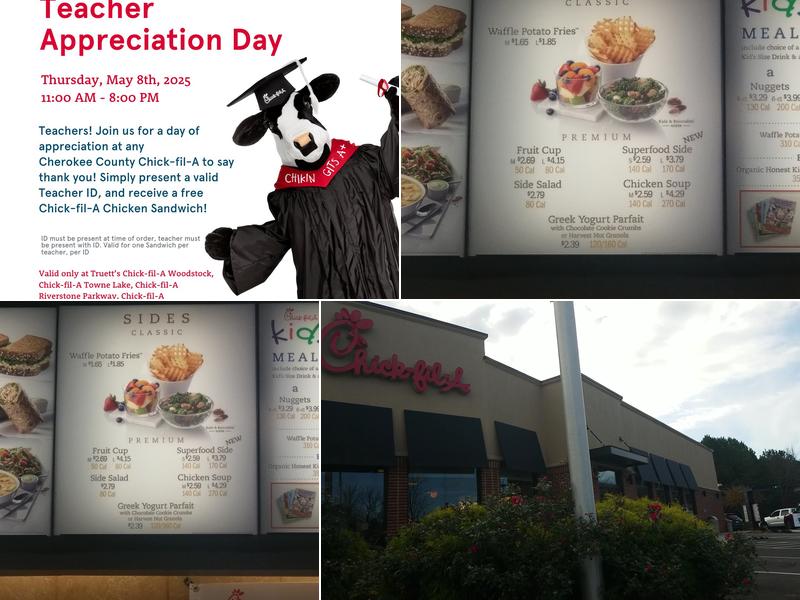 Chick-fil-A Menu