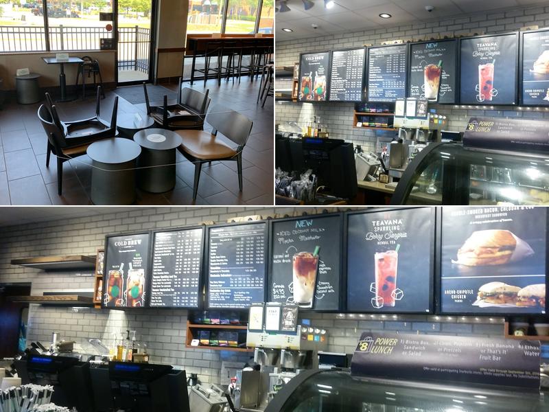 Starbucks Coffee Company Menu