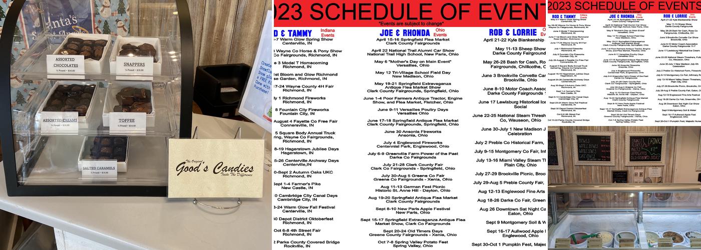 Ullery's Homemade Ice Cream Menu