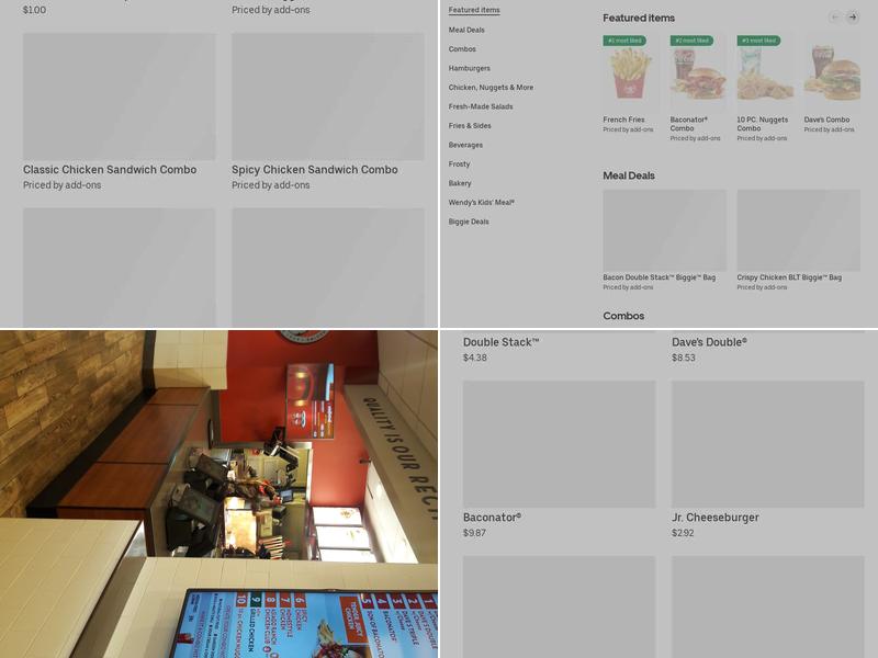 Wendy's Menu