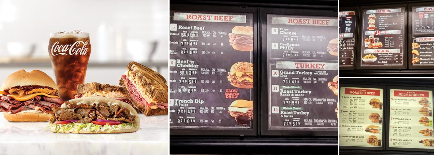Arby's Menu