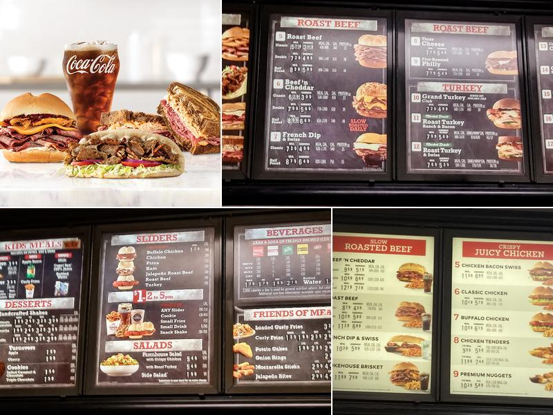 Arby's Menu