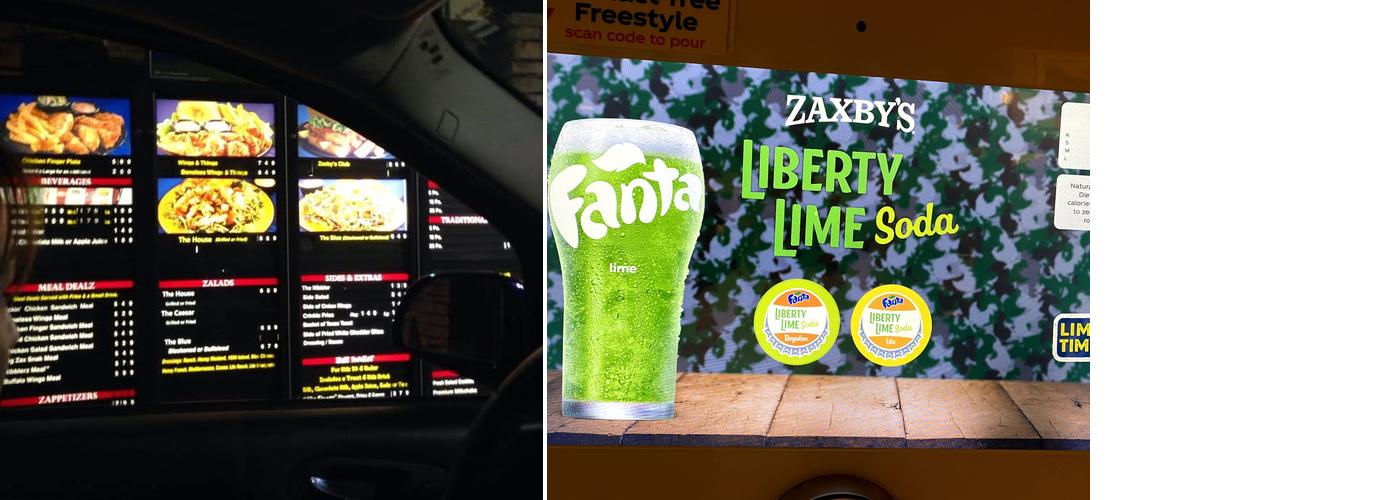 Zaxby's Chicken Fingers & Buffalo Wings Menu