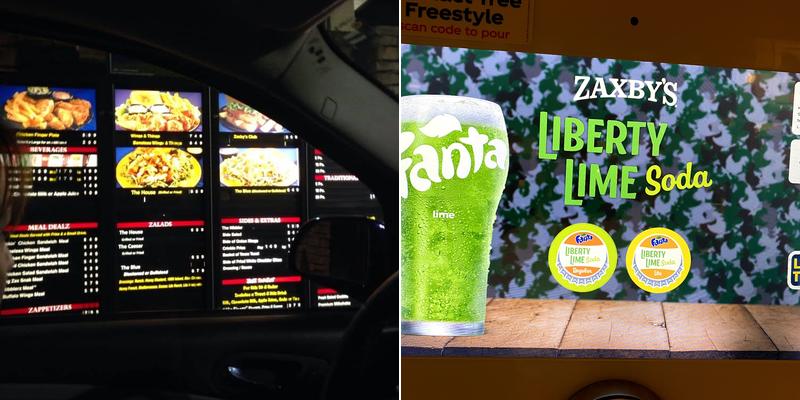 Zaxby's Chicken Fingers & Buffalo Wings Menu