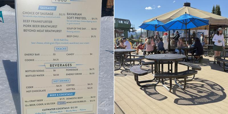 Umbrella Bar Menu