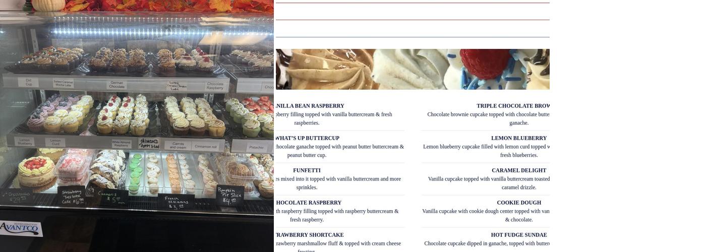 Star Spangled Batter Menu