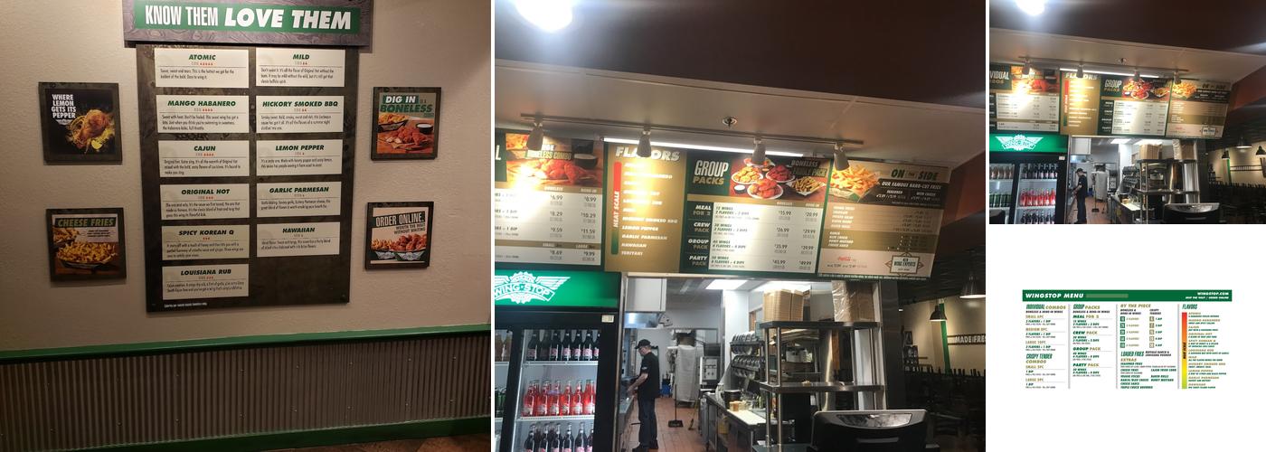 Wingstop Menu