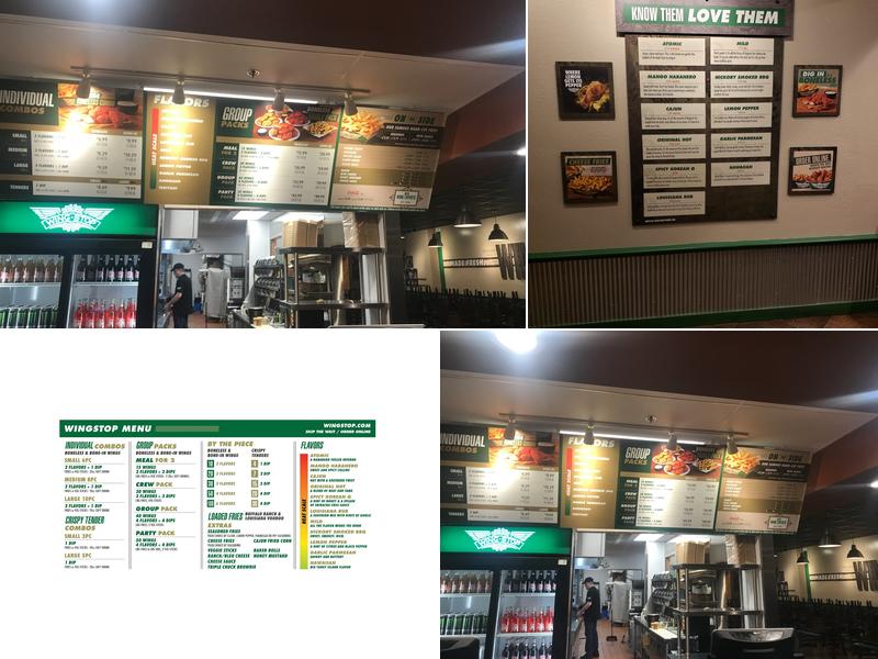 Wingstop Menu