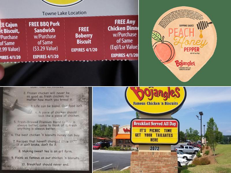 Bojangles Menu