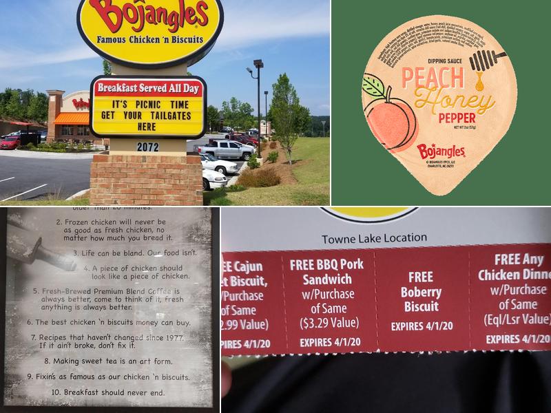 Bojangles Menu