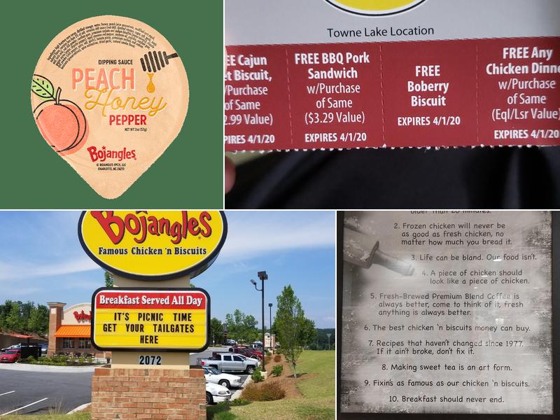 Bojangles Menu